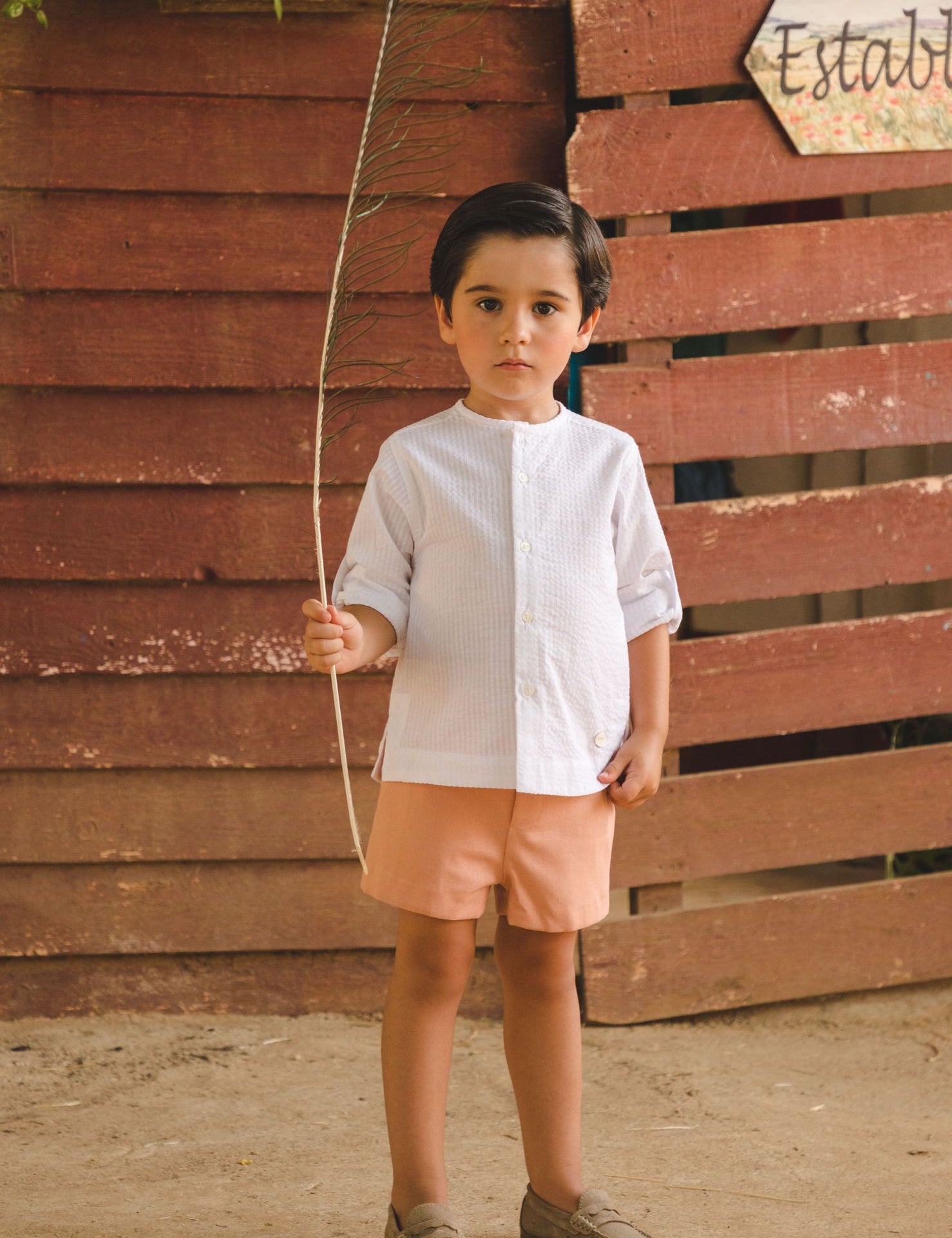 Conjunto de niño nude Cocote & Charanga VERANO/Outlet