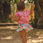 Blusa de bebé rosa Cocote & Charanga VERANO/Outlet