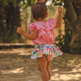 Blusa de bebé rosa Cocote & Charanga VERANO/Outlet