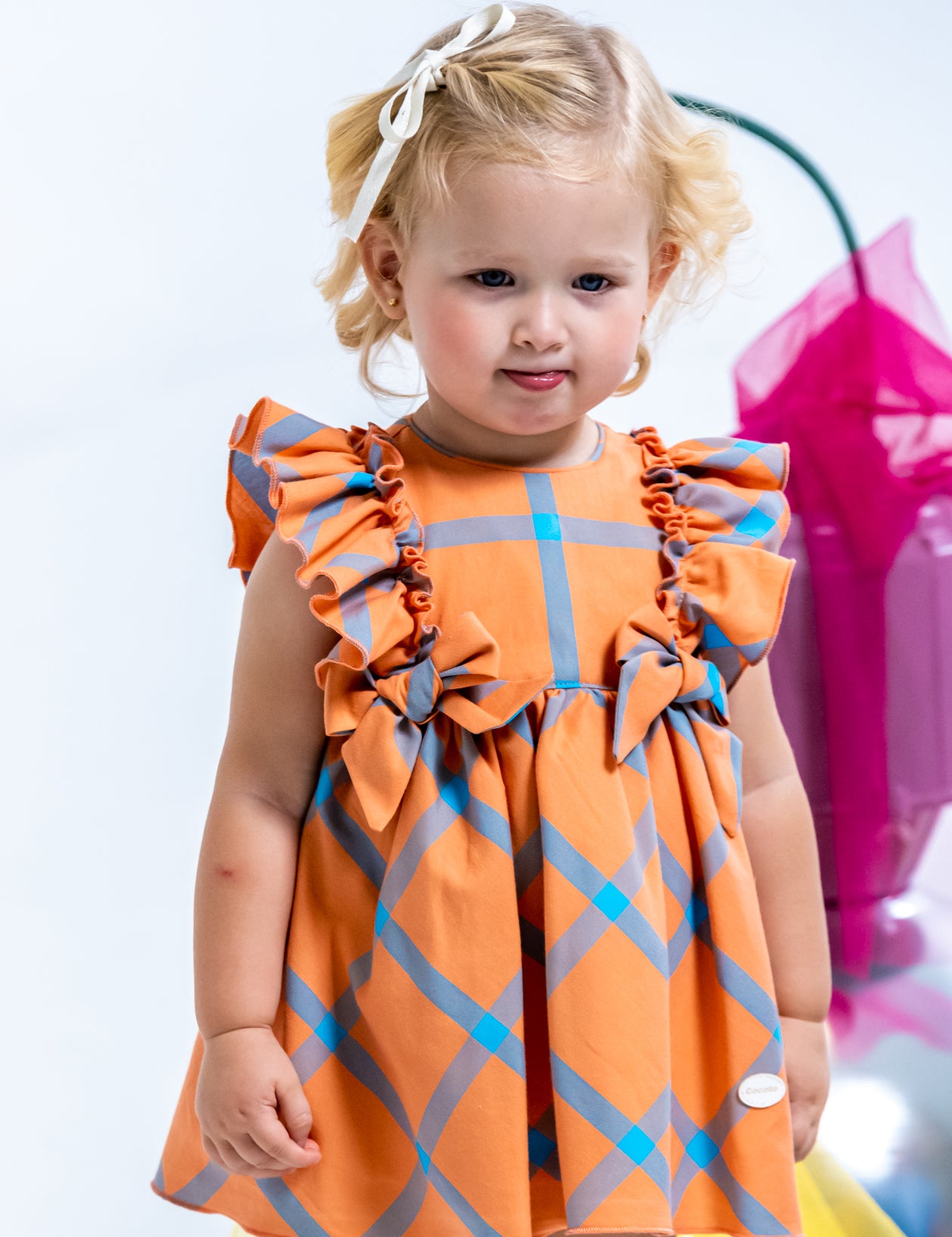 Vestido de bebé cuadro Cocote & Charanga VERANO/Charanga