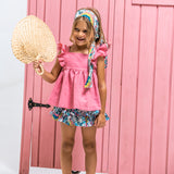 Blusa de niña rosa Cocote & Charanga VERANO/Charanga