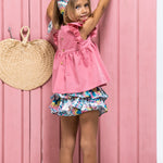 Blusa de niña rosa Cocote & Charanga VERANO/Charanga
