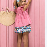Blusa de niña rosa Cocote & Charanga VERANO/Charanga