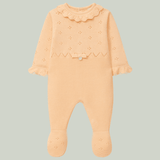 Pelele tricot naranja recién nacido | Dr. Kid by Charanga