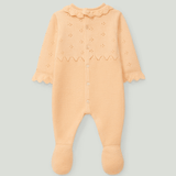 Pelele tricot naranja recién nacido | Dr. Kid by Charanga