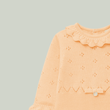 Pelele tricot naranja recién nacido | Dr. Kid by Charanga