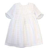 Vestido de niña blanco Cocote & Charanga