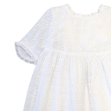 Vestido de niña blanco Cocote & Charanga