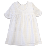 Vestido de niña blanco Cocote & Charanga