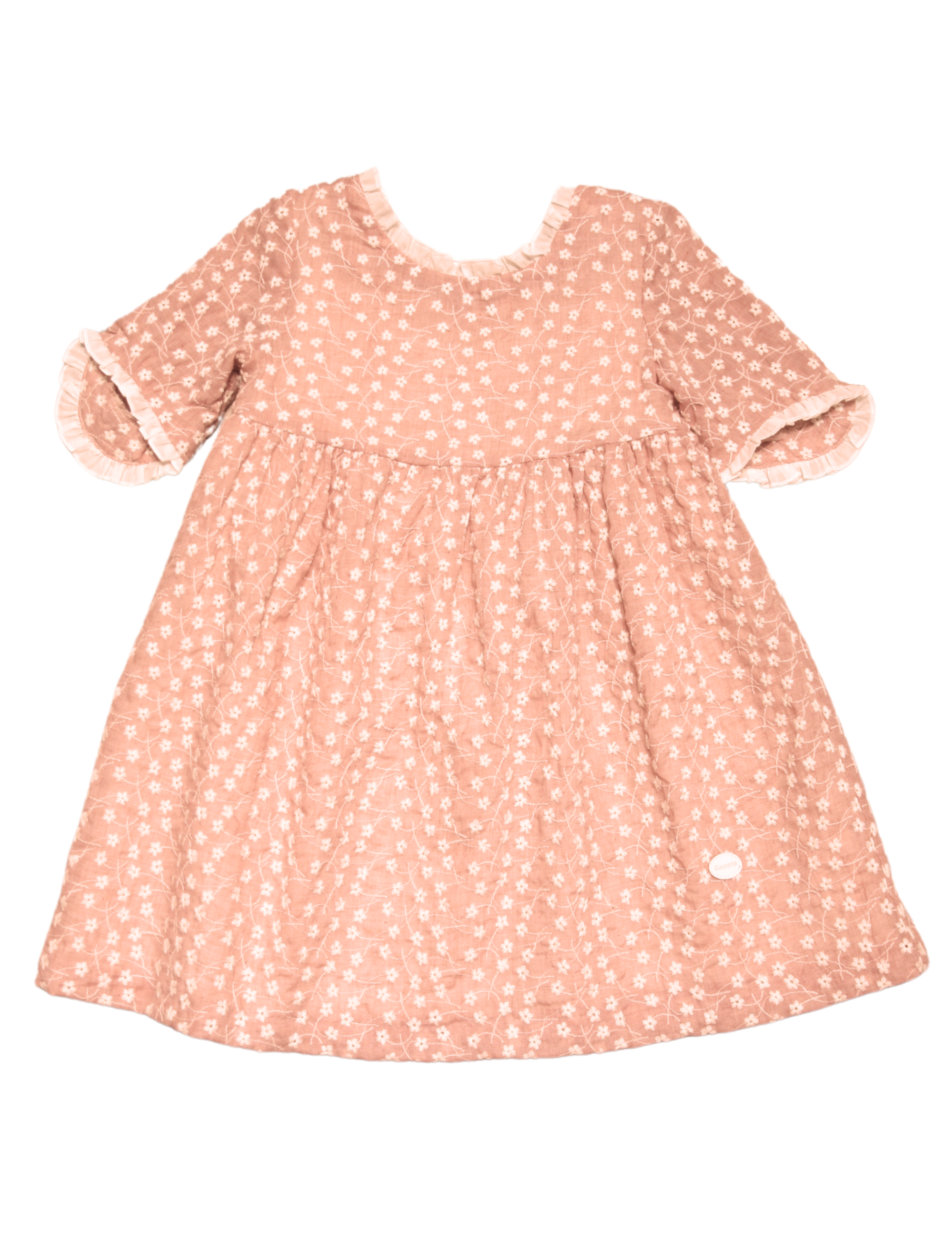Vestido de niña rosa Cocote & Charanga VERANO/Charanga
