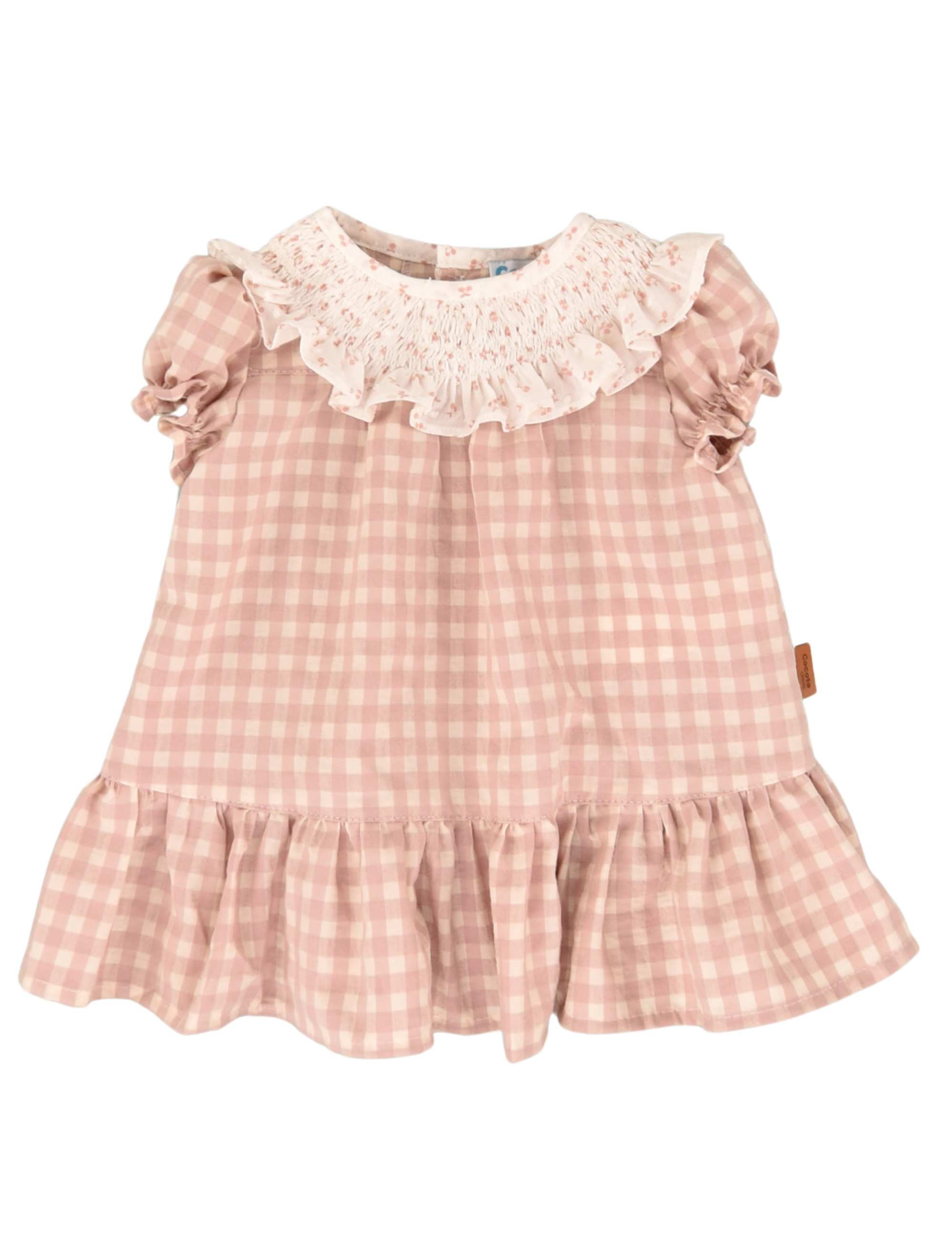 Vestido de bebé rosa Cocote & Charanga VERANO/Charanga