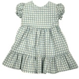 Vestido de niña azul turquesa Cocote & Charanga