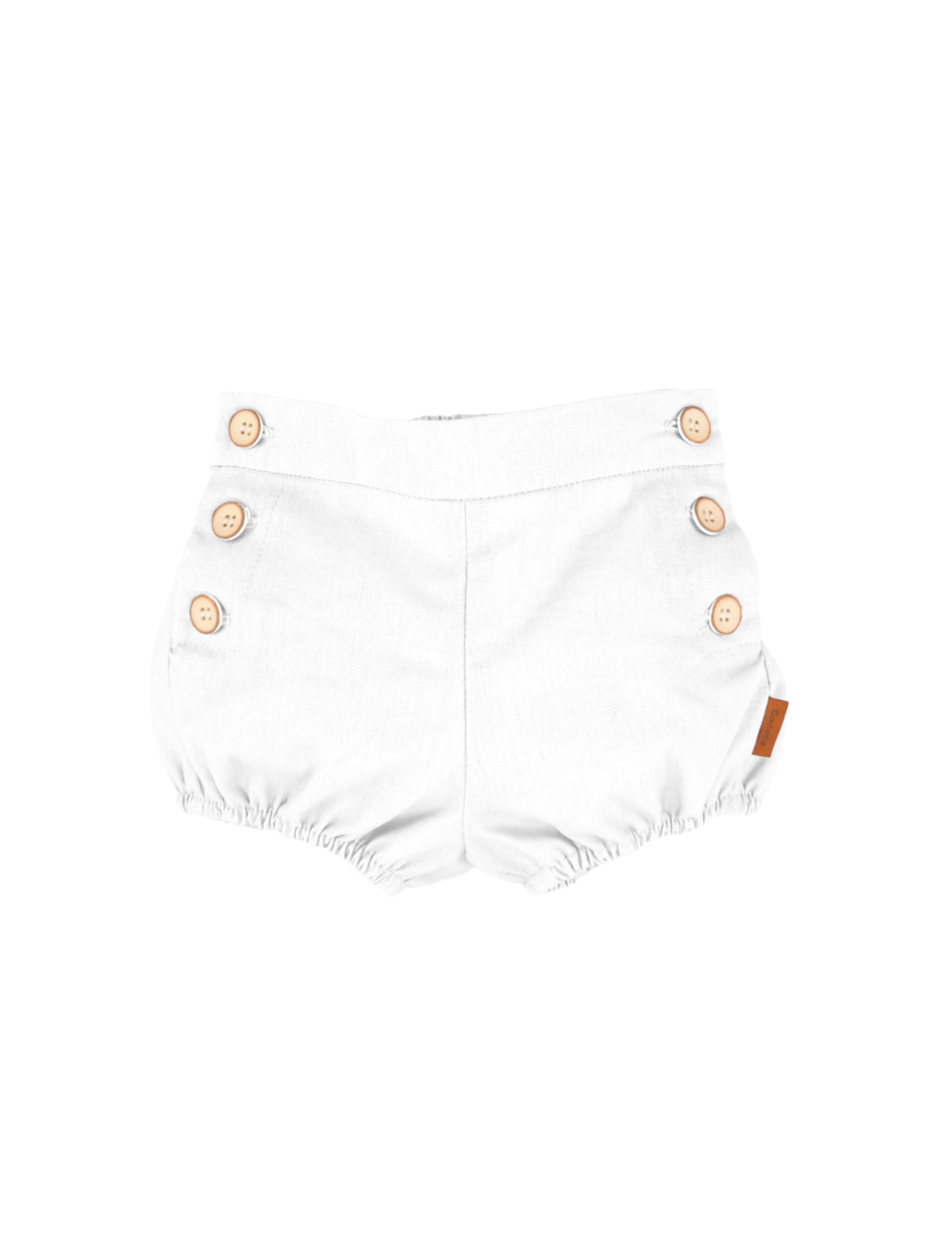 Short de bebé blanco Cocote & Charanga VERANO/Charanga