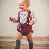 Conjunto bebé niño tirantes y blusa con volante Cocote & Charanga