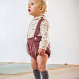 Conjunto bebé niño tirantes y blusa con volante Cocote & Charanga