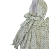 Vestido de bebé verde Cocote & Charanga