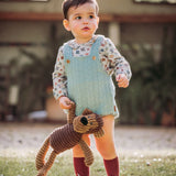 Peto de bebé verde Cocote & Charanga