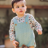 Peto de bebé verde Cocote & Charanga