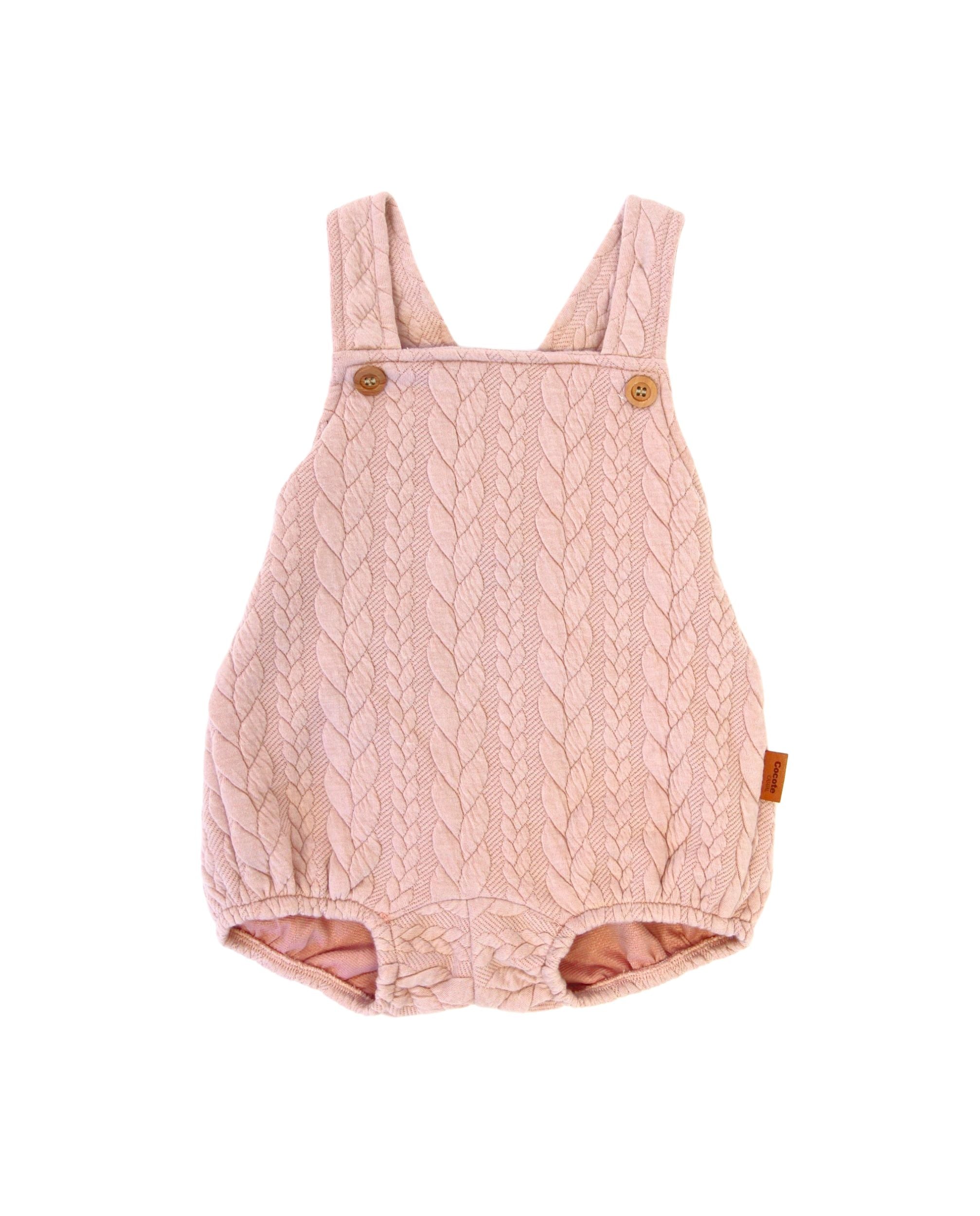 Peto de bebé rosa Cocote & Charanga