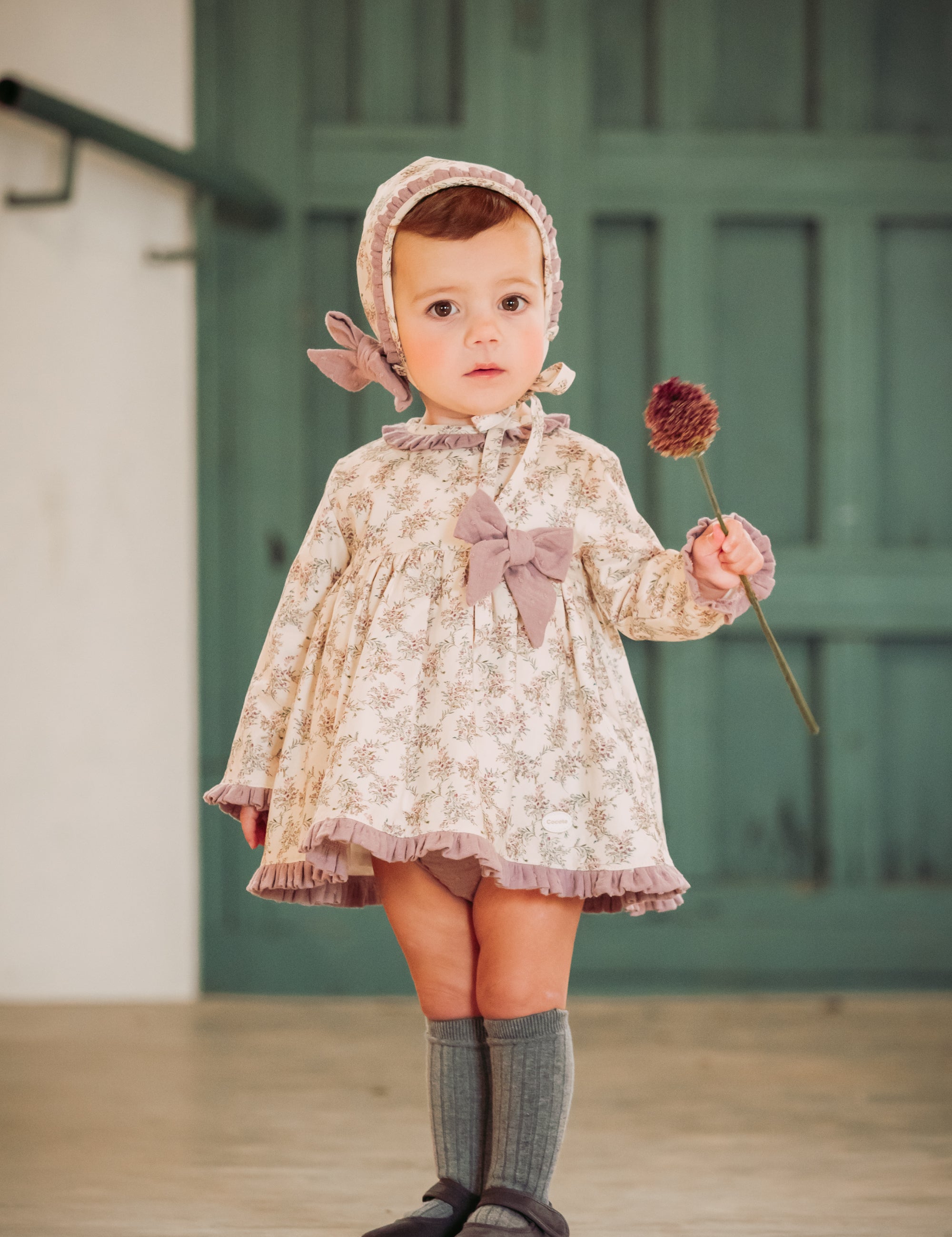 Vestido de bebé estampado Cocote & Charanga