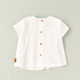Camisa de bebé en color blanco Cocote & Charanga