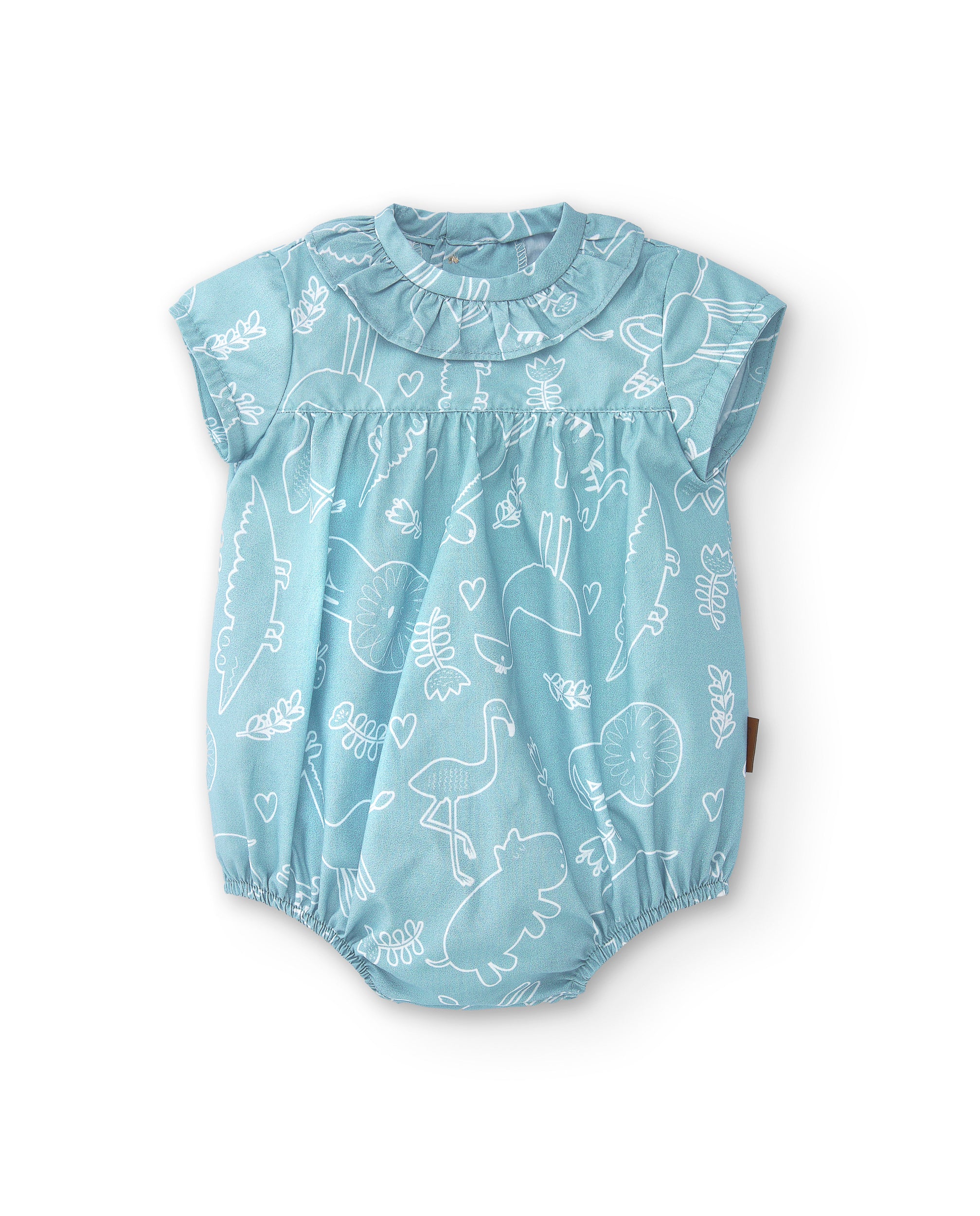 Pelele de bebé azul Cocote & Charanga VERANO/Outlet