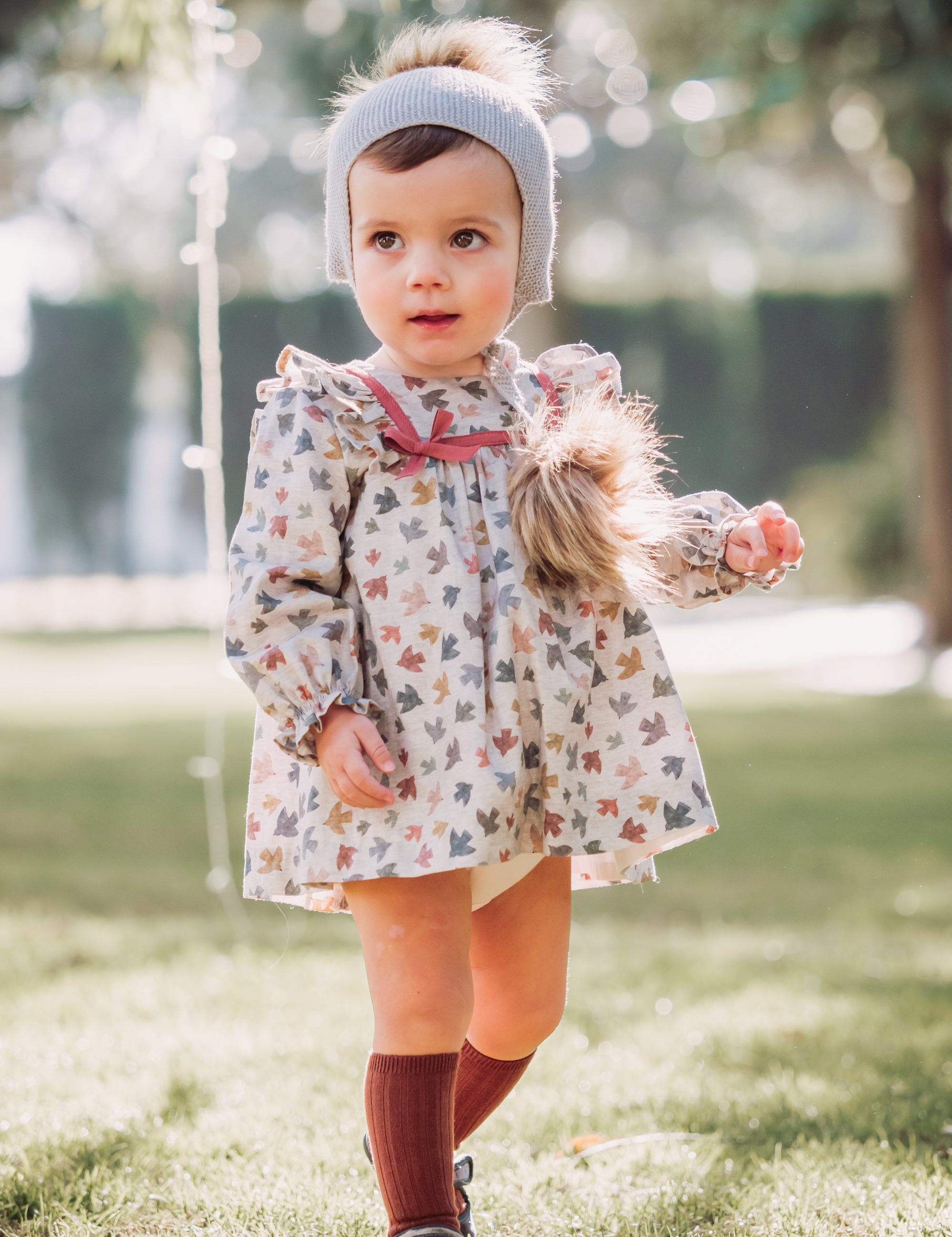 Vestido de bebé estampado Cocote & Charanga