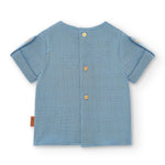 Camisa de niño azul Cocote & Charanga VERANO/Outlet