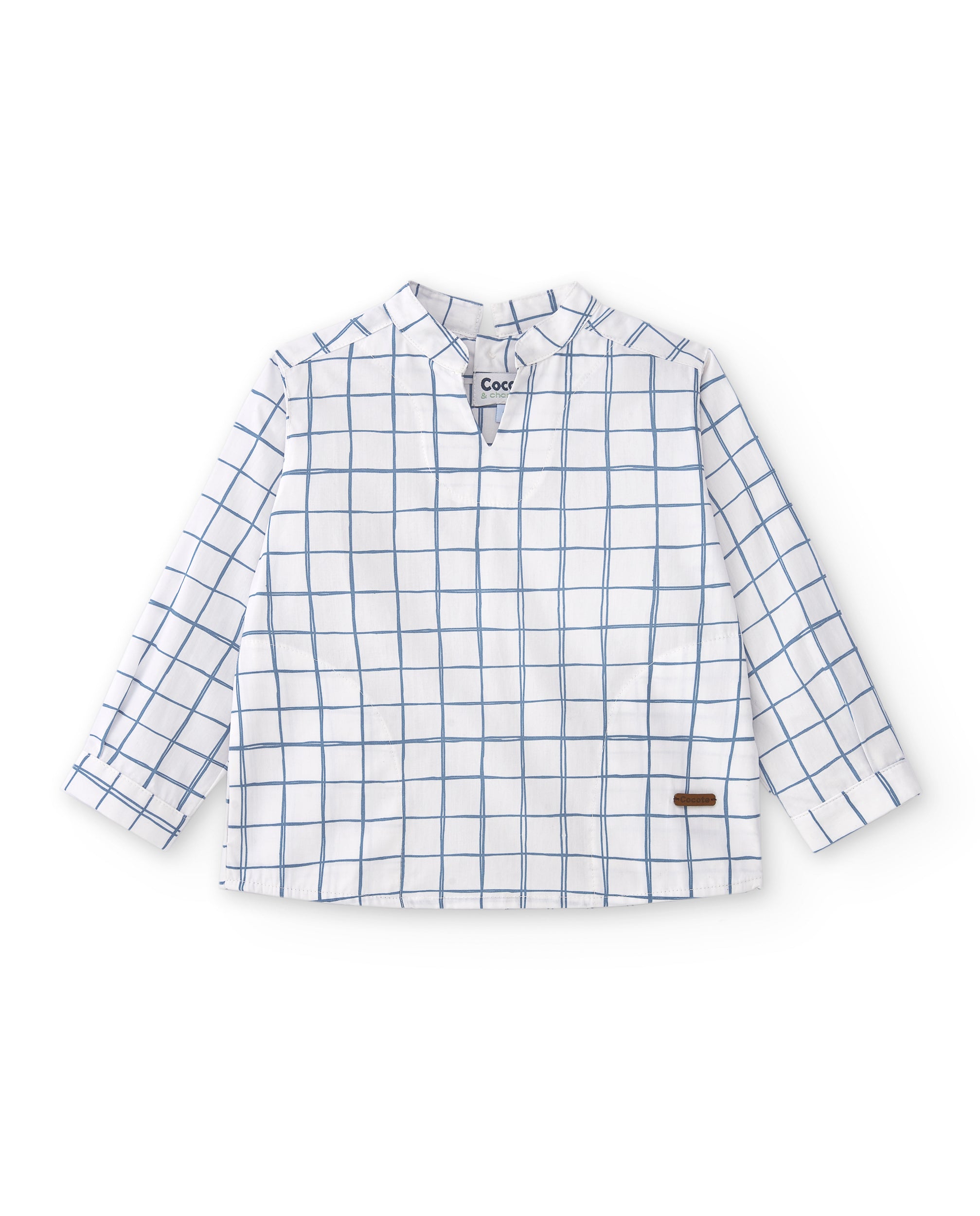 Camisa de niño azul Cocote & Charanga VERANO/Outlet