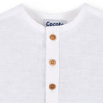 Camisa de niño blanco Cocote & Charanga VERANO/Outlet