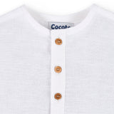 Camisa de niño blanco Cocote & Charanga VERANO/Outlet