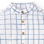 Camisa de niño azul Cocote & Charanga VERANO/Outlet