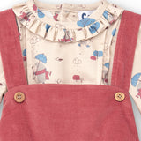 Conjunto de bebé niño naranja rojizo Cocote & Charanga