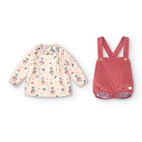 Conjunto de bebé niño naranja rojizo Cocote & Charanga