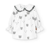 Vestido de bebé crudo Cocote & Charanga