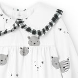 Vestido de bebé crudo Cocote & Charanga