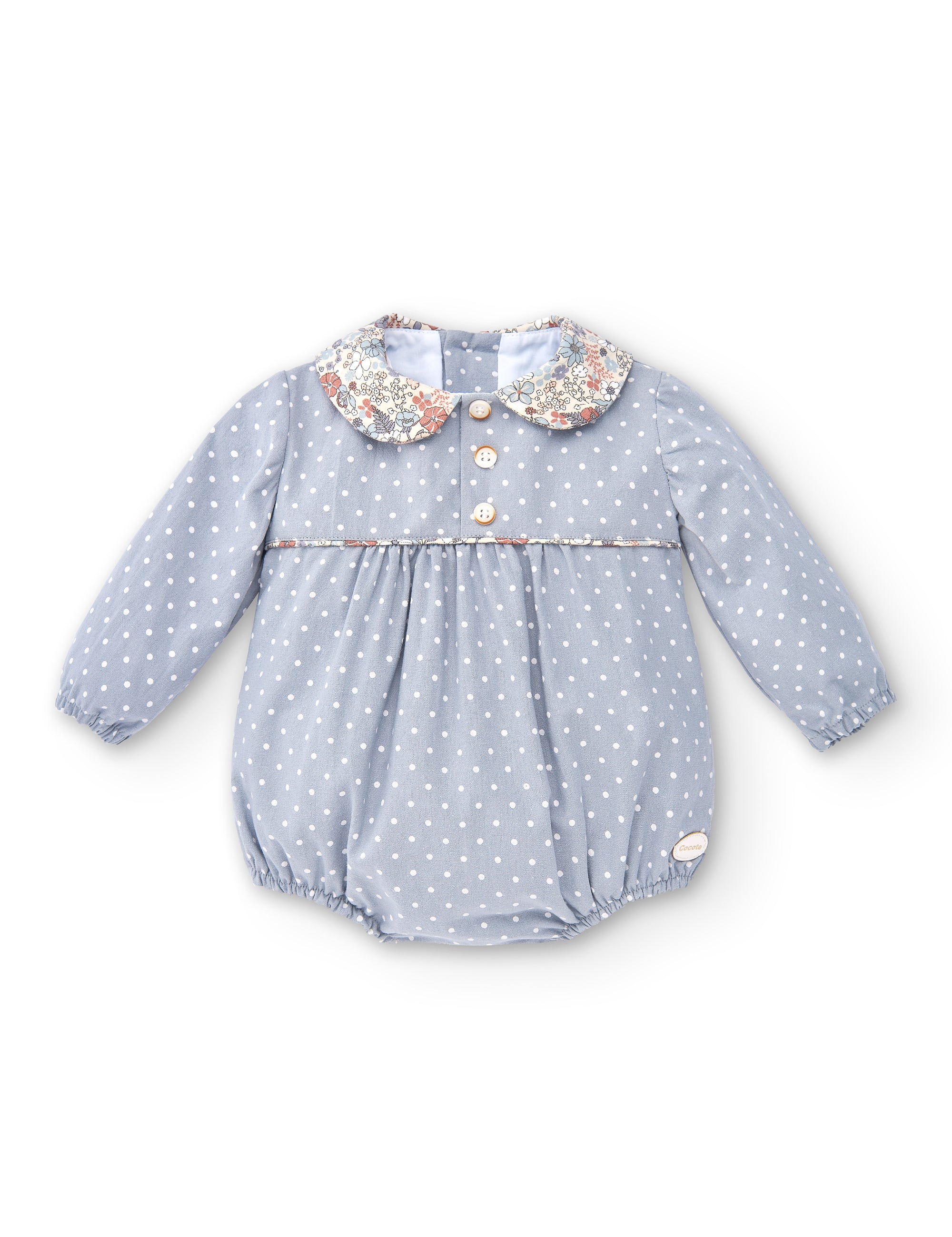 Pelele de bebé celeste Cocote & Charanga Charanga