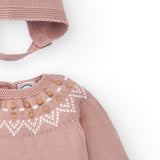 Conjunto de recién nacido rosa Charanga