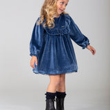 Vestido de bebé color marino Charanga