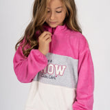 Sudadera de niña multicolor ski