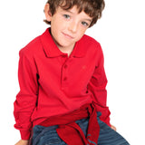 Polo de niño rojo Charanga