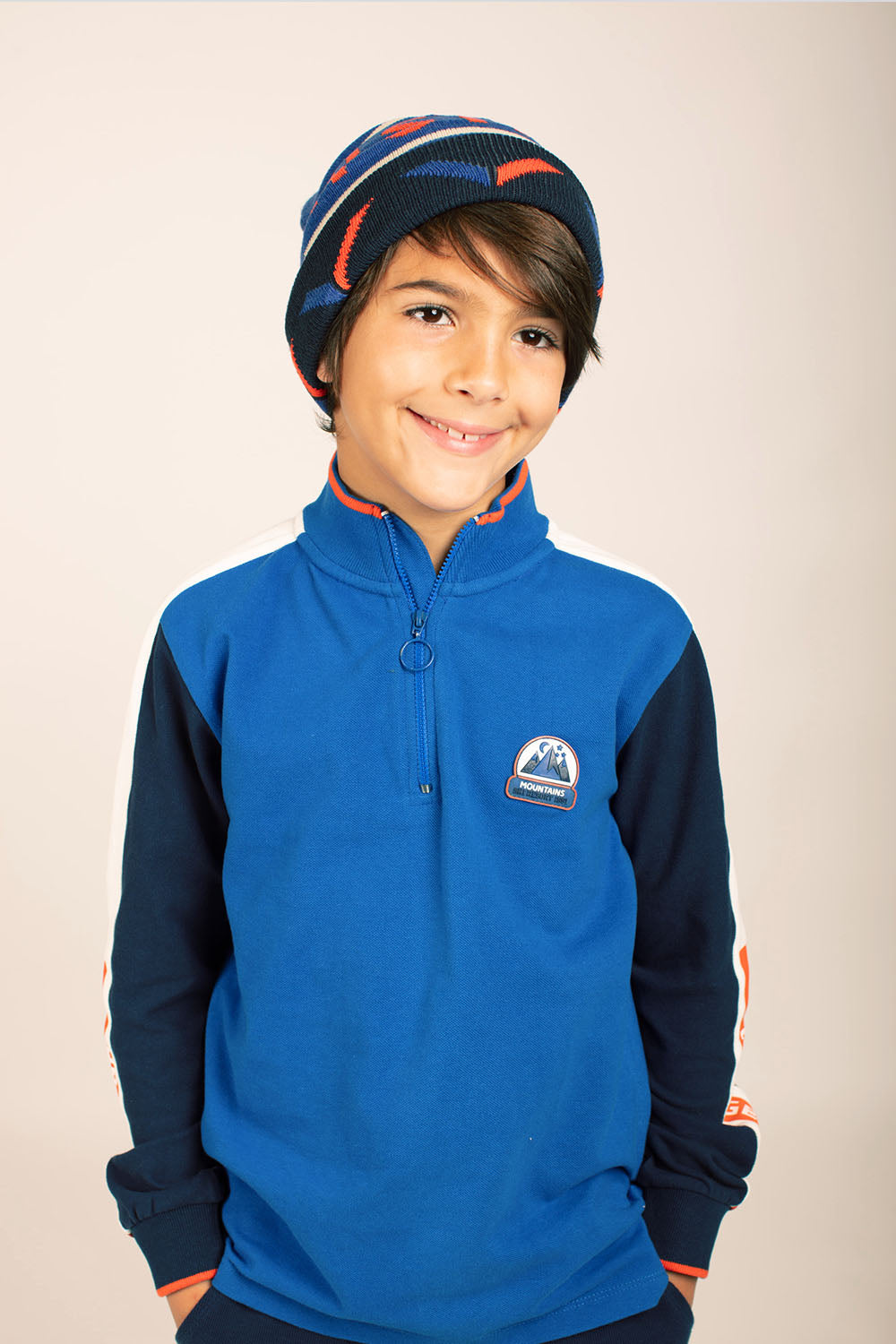 Polo de niño multicolor Charanga