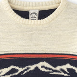 Jersey punto azul estampado niño SNOW-TIME