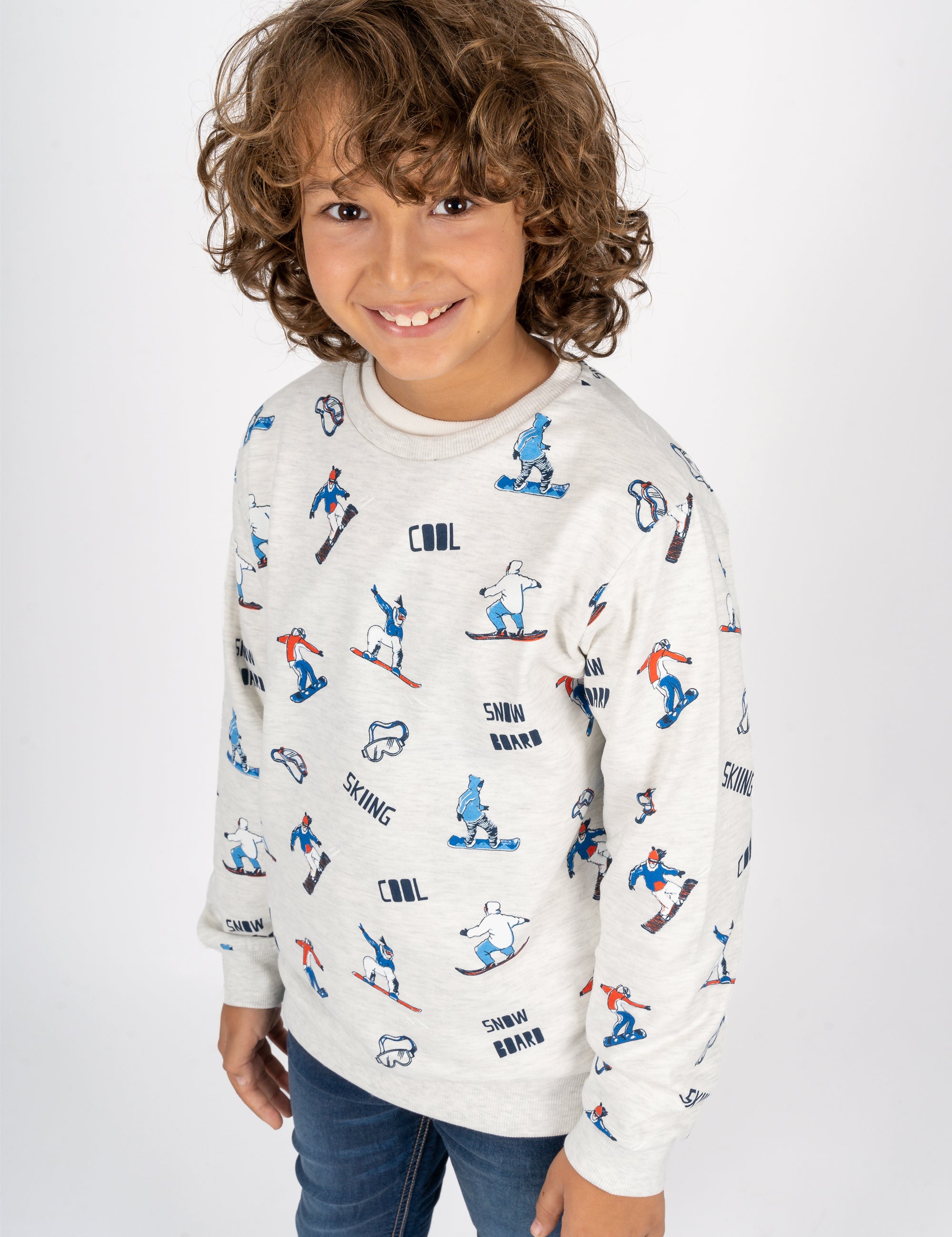 Sudadera de niño estampada Charanga
