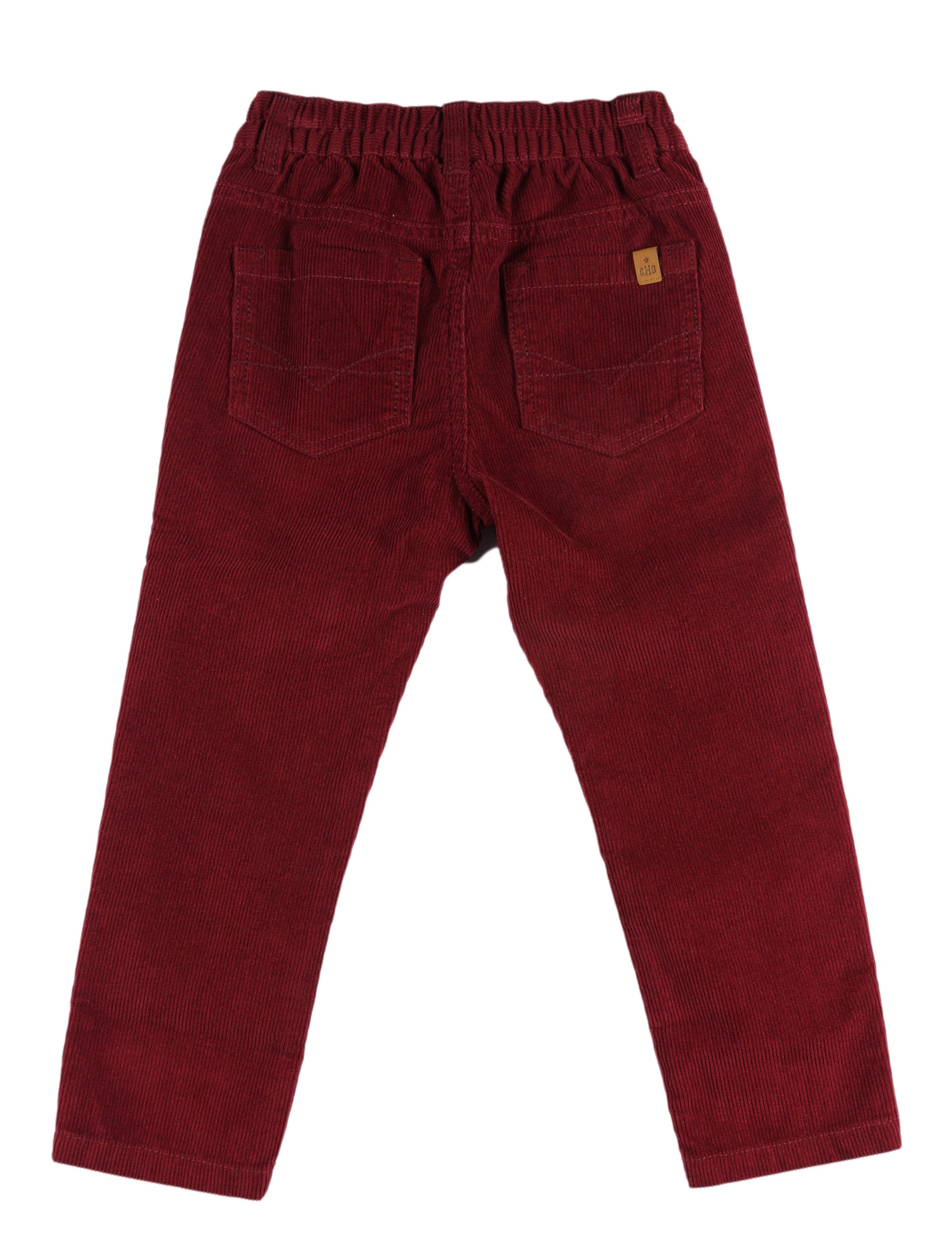 Pantalón de niño color burdeos Charanga