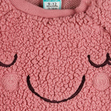 Sudadera de recién nacido rosa Charanga