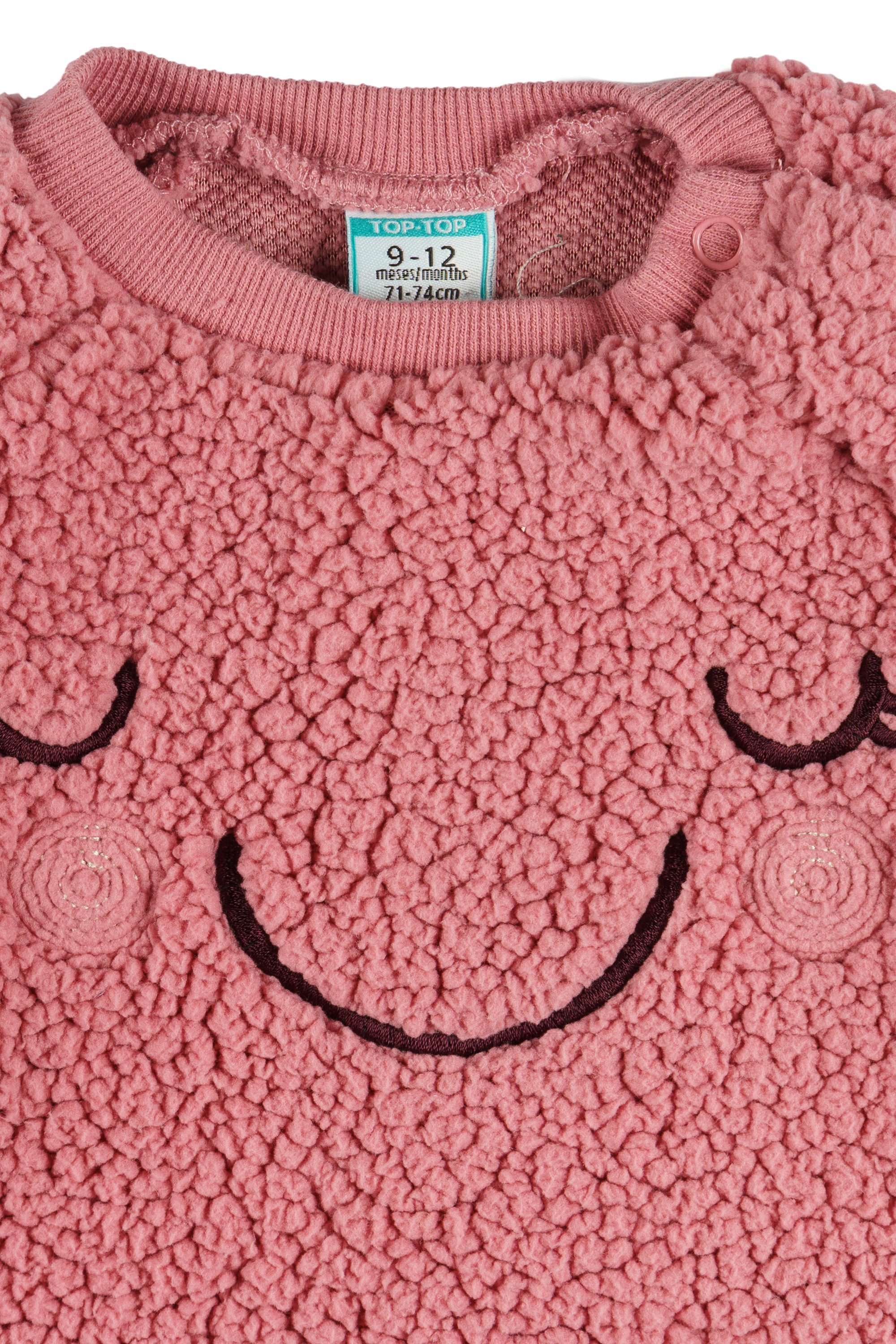 Sudadera de recién nacido rosa Charanga