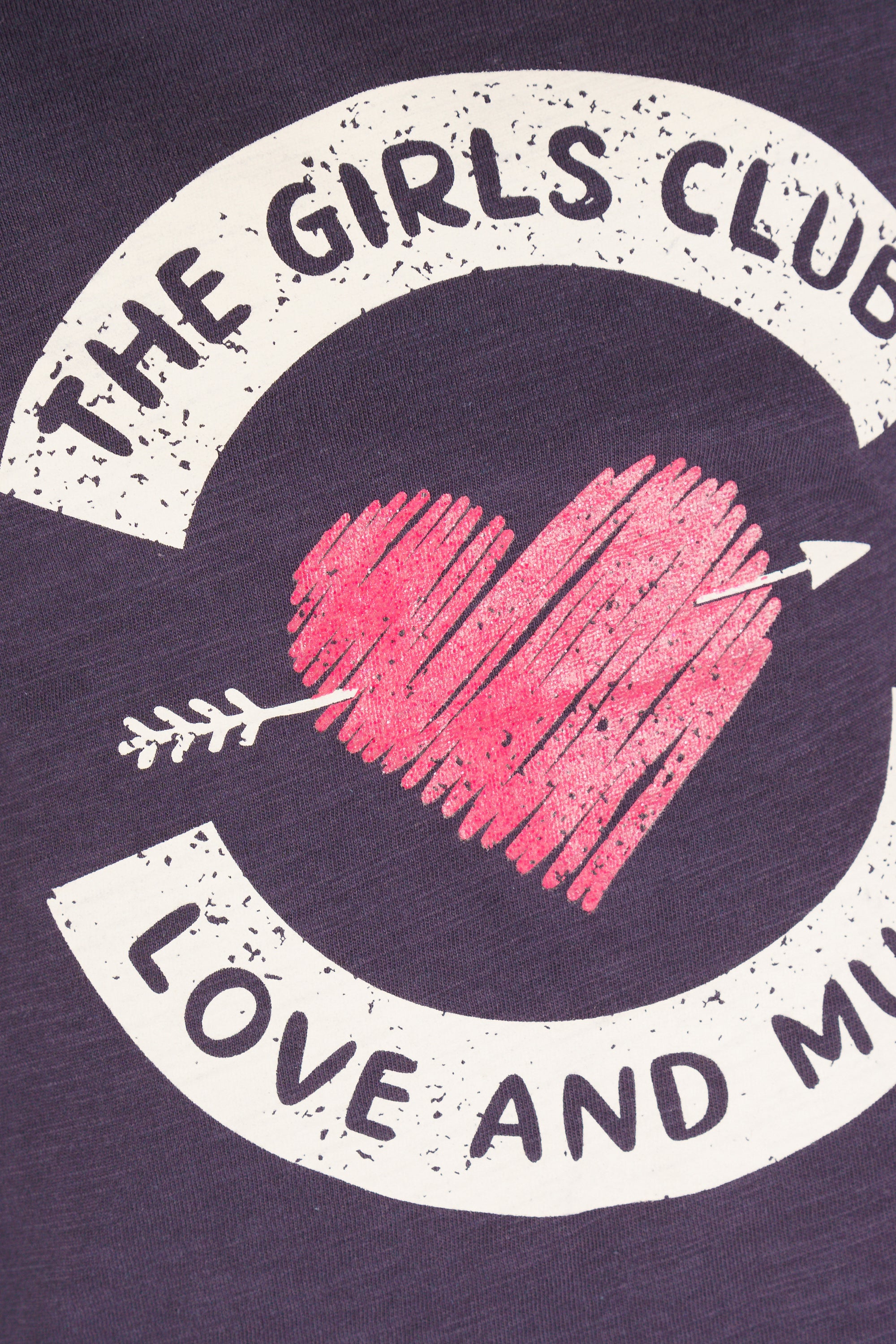 Camiseta de niña antracita Charanga