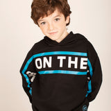 Sudadera de niño negro Charanga