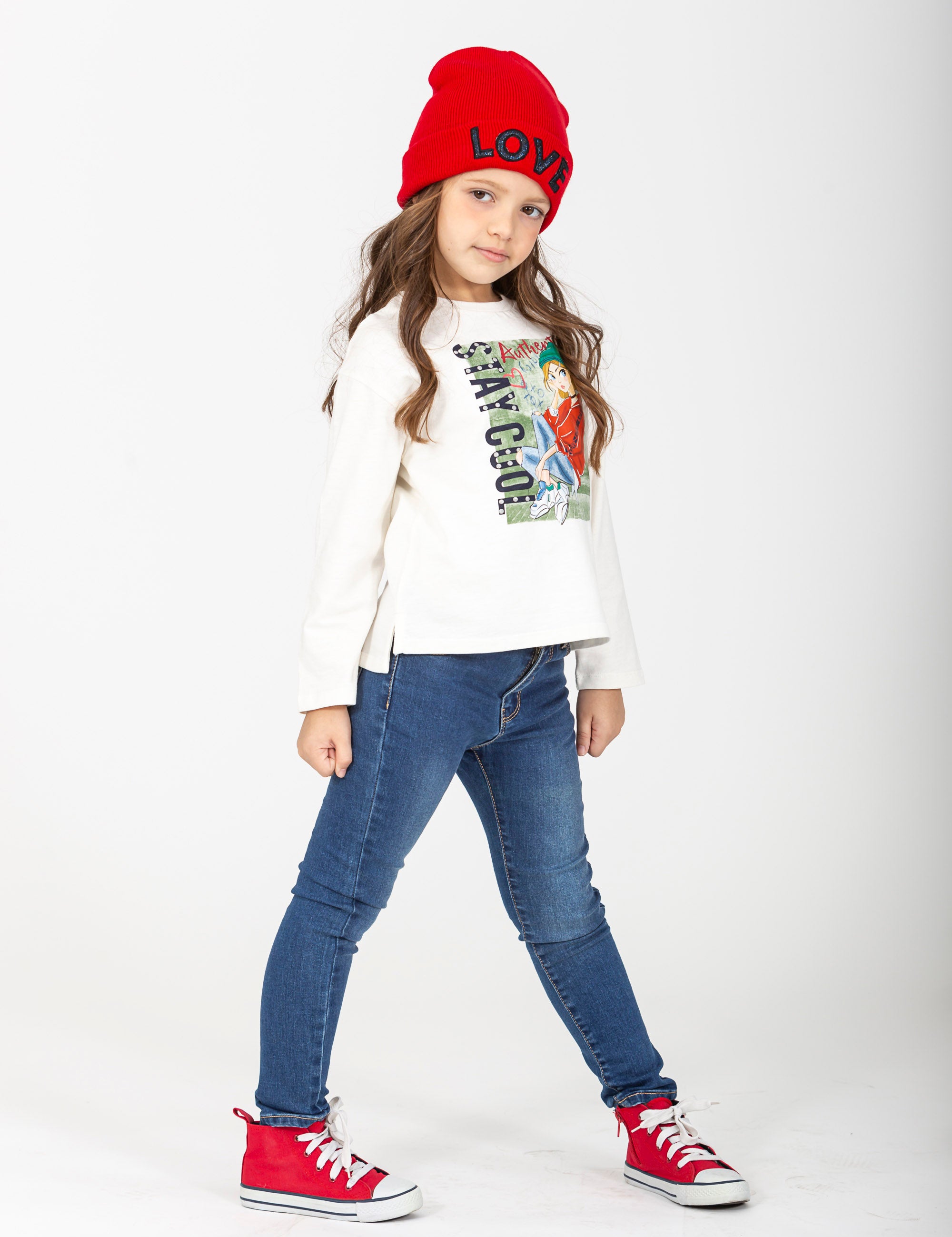 Pantalón vaquero niña